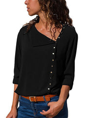 Load image into Gallery viewer, Chiffon Long Sleeve Blouse
