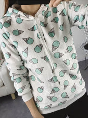 Load image into Gallery viewer, Comfy Long Sleeve Hoodie Sweater
