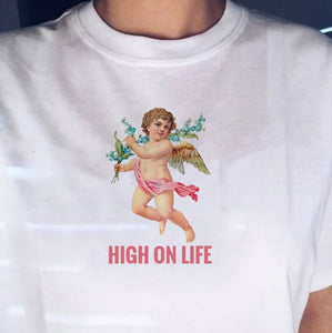HIGH ON LIFE Angel T-shirt