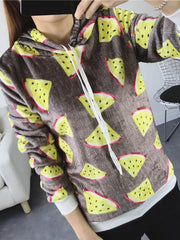 Load image into Gallery viewer, Comfy Long Sleeve Hoodie Sweater
