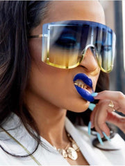 Load image into Gallery viewer, Oversized Gradient Glasses
