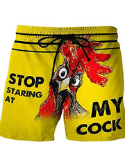Load image into Gallery viewer, STOP STARING AT MY COCK Swim Shorts
