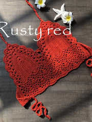 Load image into Gallery viewer, Crochet Bikini Top
