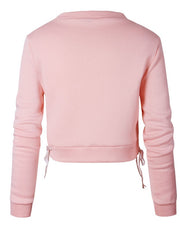 Load image into Gallery viewer, Lace-Up Long Sleeve Top
