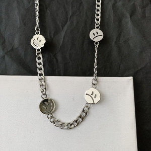 Stainless Steel Punk Necklace