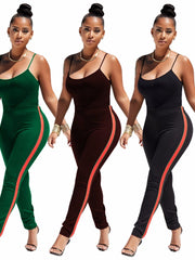 Load image into Gallery viewer, Two Piece Tracksuit w/ Spaghetti Strap Tank Top
