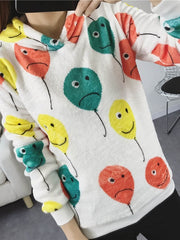 Load image into Gallery viewer, Comfy Long Sleeve Hoodie Sweater
