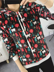 Load image into Gallery viewer, Comfy Long Sleeve Hoodie Sweater
