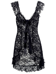 Load image into Gallery viewer, Lace Babydoll Lingerie Set
