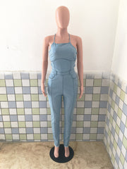 Load image into Gallery viewer, Jean Jumpsuit
