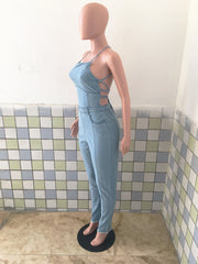 Load image into Gallery viewer, Jean Jumpsuit
