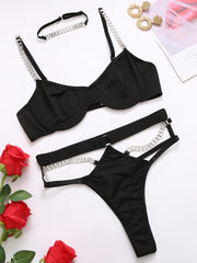 Load image into Gallery viewer, Chain Lingerie Set
