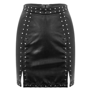 Faux Leather skirt