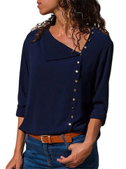 Load image into Gallery viewer, Chiffon Long Sleeve Blouse
