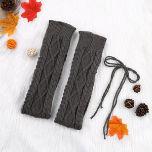 Long Knit Thigh High Boot Socks