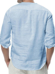 Load image into Gallery viewer, New Men&#39;s Summer Long Sleeve Cotton Shirts - vendach

