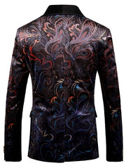 Load image into Gallery viewer, Men Luxury Print Blazer
