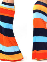 Load image into Gallery viewer, High Waist Long Skirts Printed Pattern
