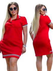 Load image into Gallery viewer, Polo Shirt Dress
