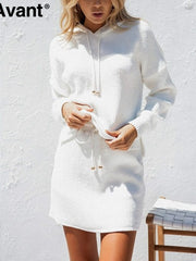 Load image into Gallery viewer, Two Piece Sweatshirt Hoodie and Skirt
