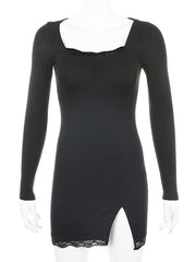 Load image into Gallery viewer, Lace-trimmed Dress
