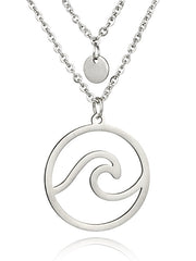 Load image into Gallery viewer, Wave Pendant Necklace Bundle
