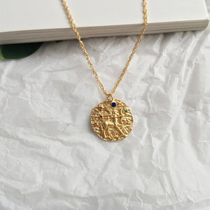 Zodiac Pendant Necklace