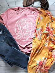 Load image into Gallery viewer, It Is Well With My Soul Short Sleeve T-Shirt
