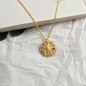 Zodiac Pendant Necklace