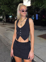 Load image into Gallery viewer, Stripe Two-Pieces Set
