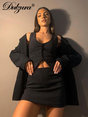 Load image into Gallery viewer, Stripe Two-Pieces Set
