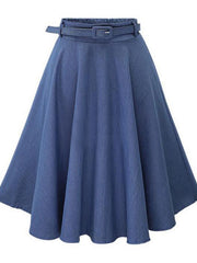 Load image into Gallery viewer, Denim Jean Skirts
