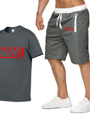 Load image into Gallery viewer, Cotton T Shirt &amp; Shorts Set
