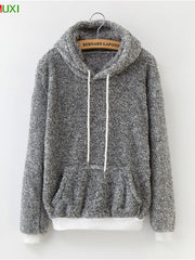 Load image into Gallery viewer, Comfy Long Sleeve Hoodie Sweater
