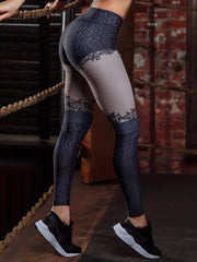 Load image into Gallery viewer, Lace Print Leggings
