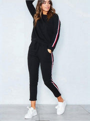 Load image into Gallery viewer, Leisure Sports Suit Sweatshirt+Pants
