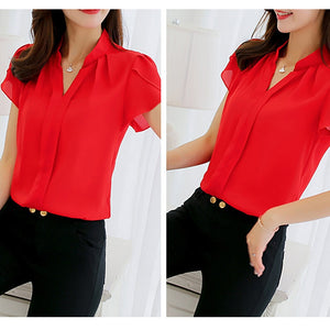 Short-Sleeve Blouse