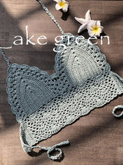Load image into Gallery viewer, Crochet Bikini Top
