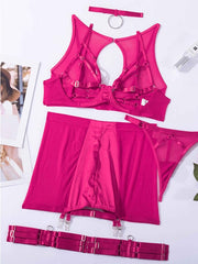 Load image into Gallery viewer, Five-Piece Lingerie Set
