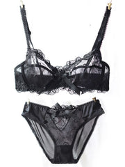 Load image into Gallery viewer, Two Piece Lace Lingerie Set
