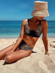 Load image into Gallery viewer, Leaf Print Bikini
