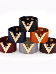 Load image into Gallery viewer, Genuine Leather Cuff Bracelet
