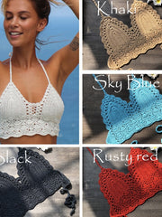 Load image into Gallery viewer, Crochet Bikini Top
