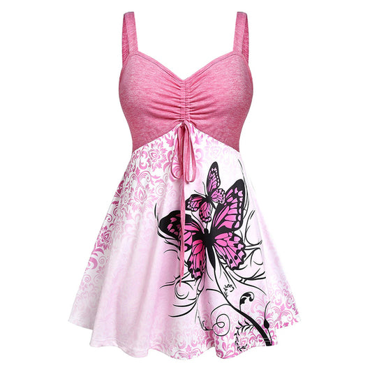 Butterfly Print Dress