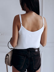 Load image into Gallery viewer, Spaghetti Strap Button Down Tank
