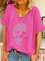 Load image into Gallery viewer, Loose Skull T-shirt
