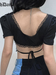 Load image into Gallery viewer, Gothic Crop Top
