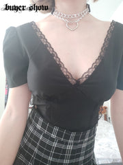 Load image into Gallery viewer, Gothic Crop Top
