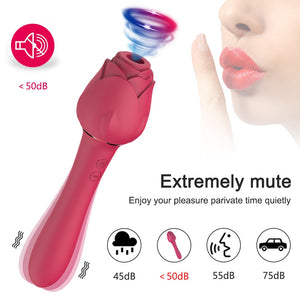 Rose Sucking Vibrator