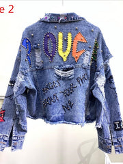 Load image into Gallery viewer, Long Sleeve Denim Jacket
